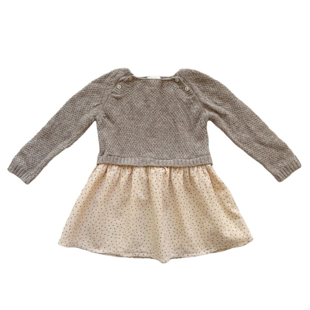 Búho Sweater Dress Size 12-18m